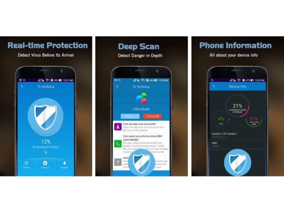 TV Antivirus Free + Applock