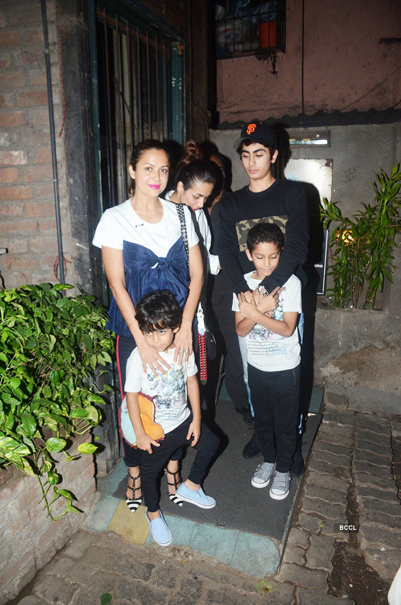 Arbaaz Khan dines with ex-wife Malaika Arora & kids amid IPL betting controversy