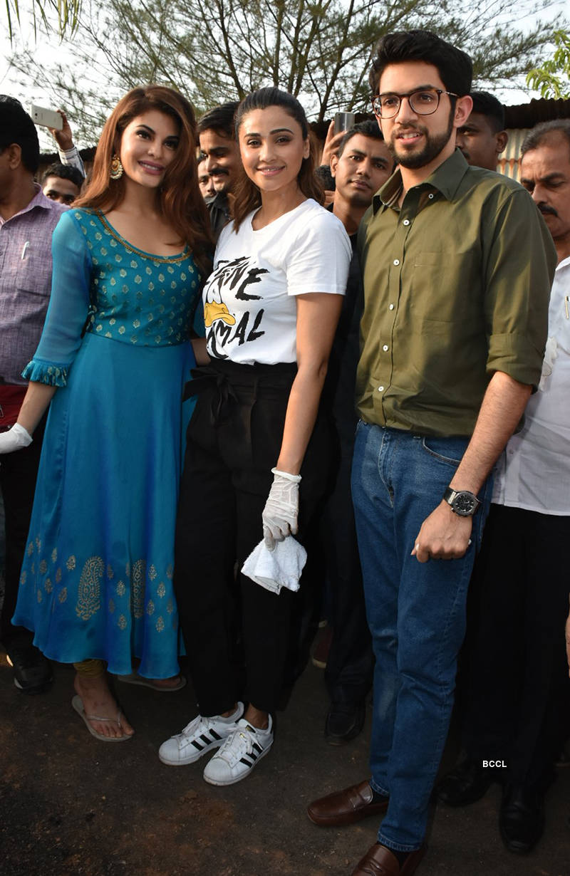 Celebs participated in tree plantation drive