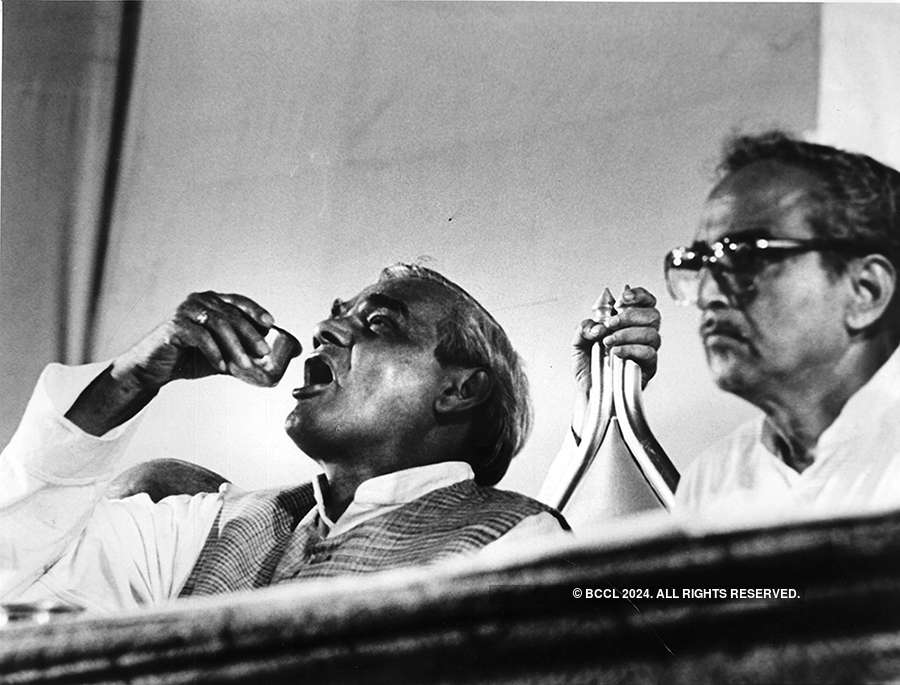 Rare & unseen pictures of former Prime Minister Atal Bihari Vajpayee