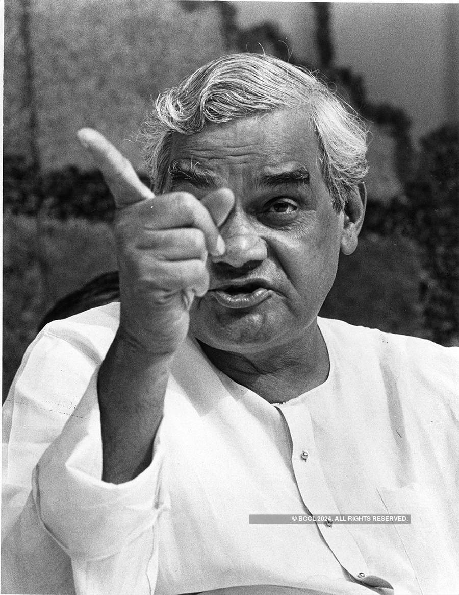 Rare & unseen pictures of former Prime Minister Atal Bihari Vajpayee