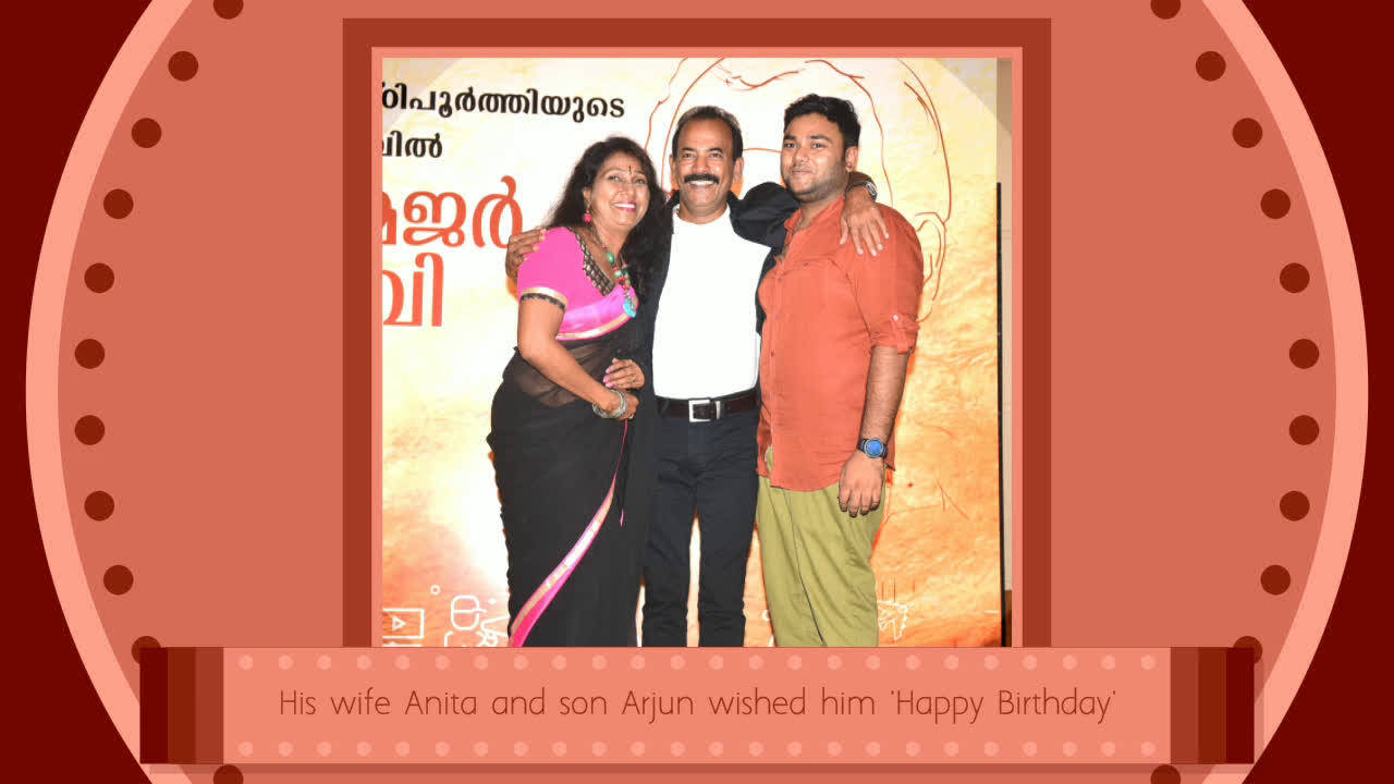 Major Ravi's 'troops' throw him a bombastic birthday party