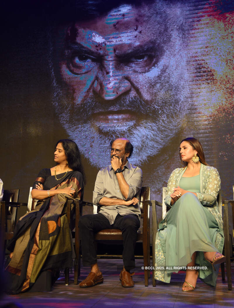 Easwari Rao, Rajinikanth and Huma Qureshi