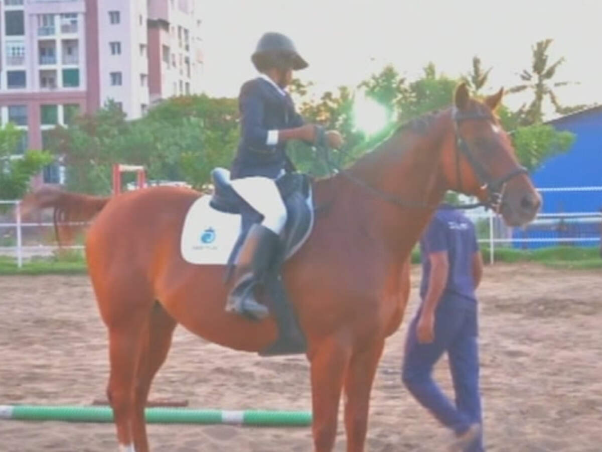Horse riding gains popularity among children in Coimbatore