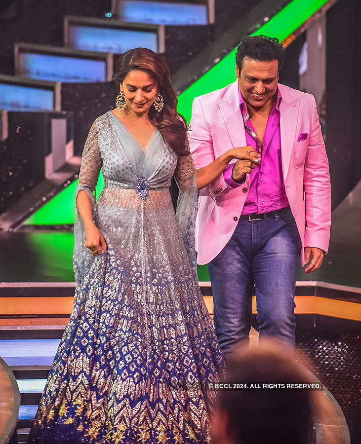 Govinda And Madhuri Dixit-Nene Shake A Leg With The Contestants On The ...