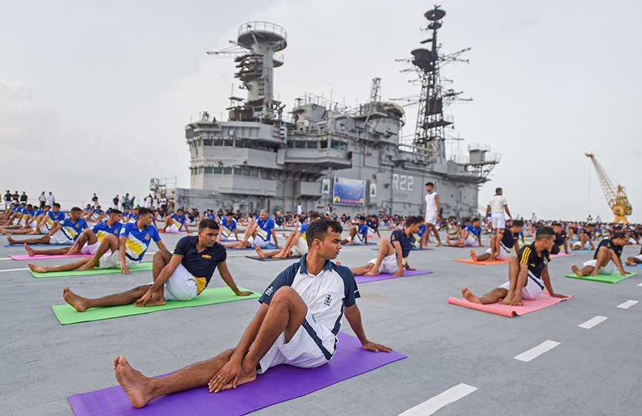 Millions mark International Yoga Day 2018
