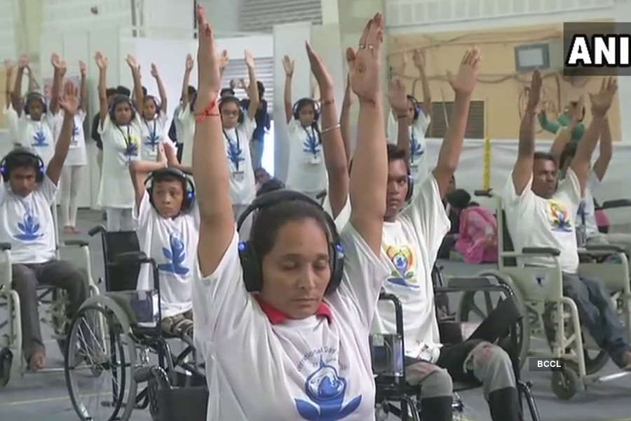 Millions mark International Yoga Day 2018