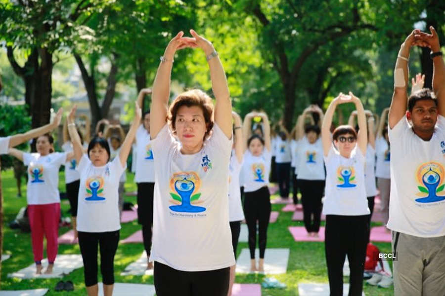 Indian embassies across the world celebrate International Yoga Day 2018