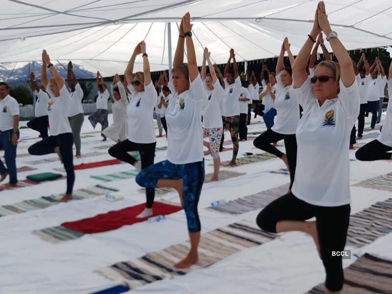 Indian embassies across the world celebrate International Yoga Day 2018