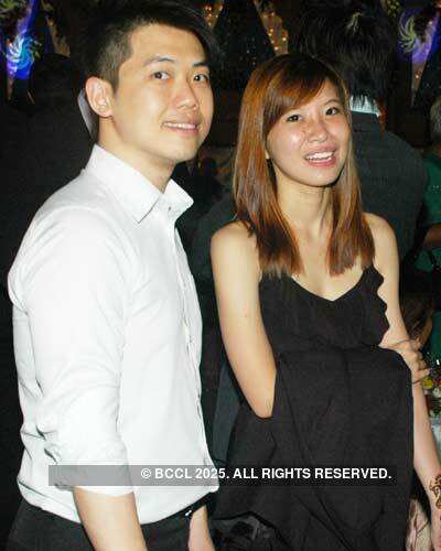 Rajesh's reception party