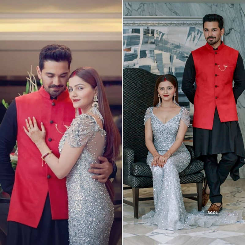 Tv Couple Rubina Dilaik And Abhinav Shukla Can T Take Their Eyes Off From Each Other During