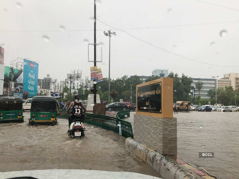 In pictures: Heavy rains lash Gujarat