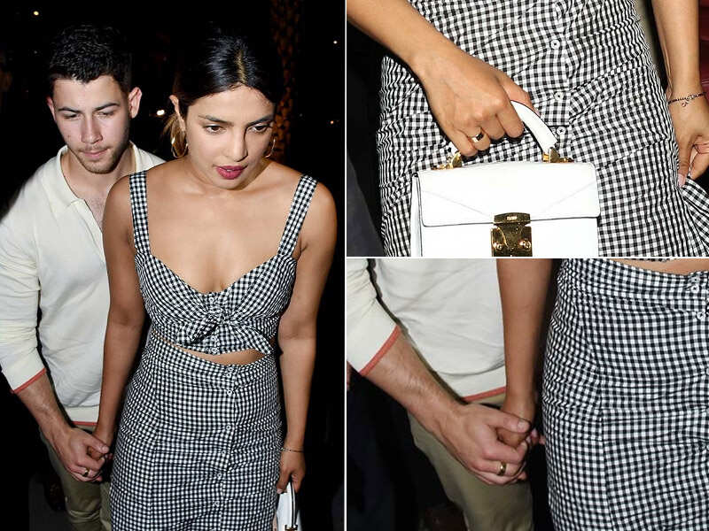 Priyanka Chopra and Nick Jonas wearing promise rings? Here's proof