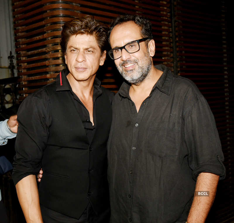 Shah Rukh Khan and Anushka Sharma glam up Aanand L. Rai's birthday party