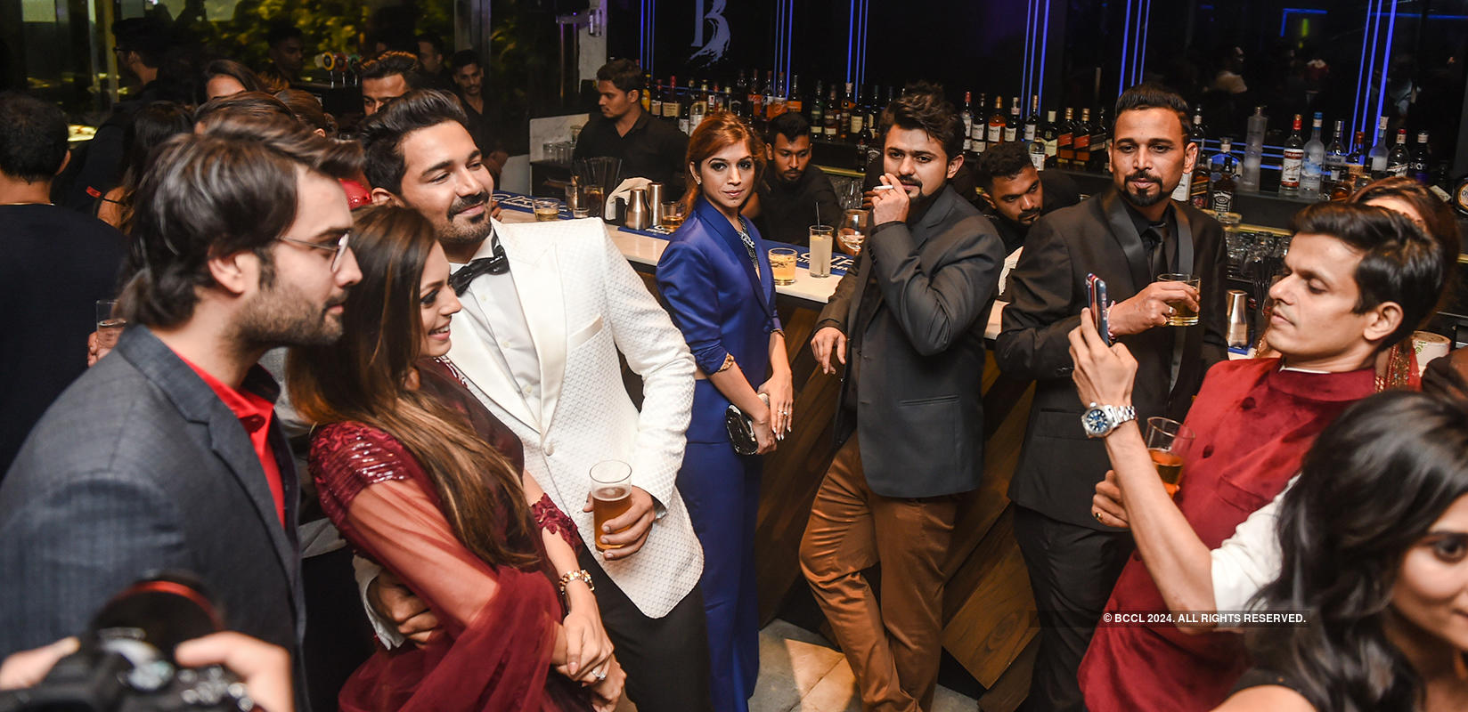 Inside pictures of Rubina Dilaik and Abhinav Shukla’s starry wedding reception you can’t give a miss!