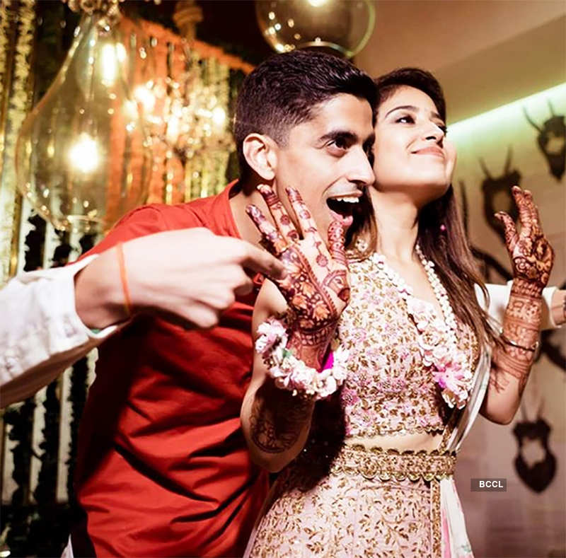 Inside pictures of actress Shweta Tripathi and rapper Chaitanya Sharma’s wedding