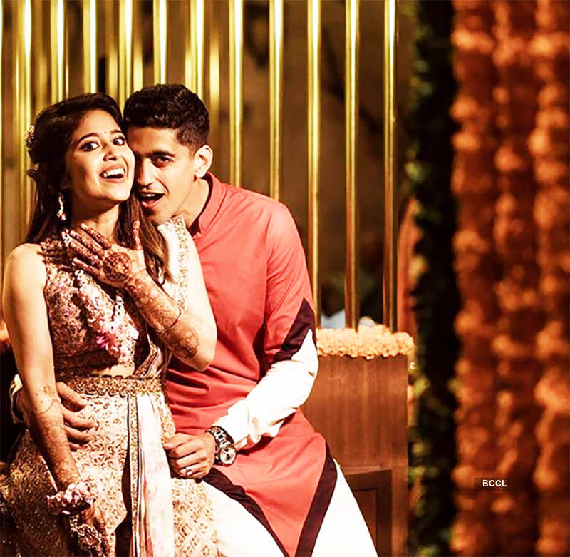 Inside pictures of actress Shweta Tripathi and rapper Chaitanya Sharma’s wedding