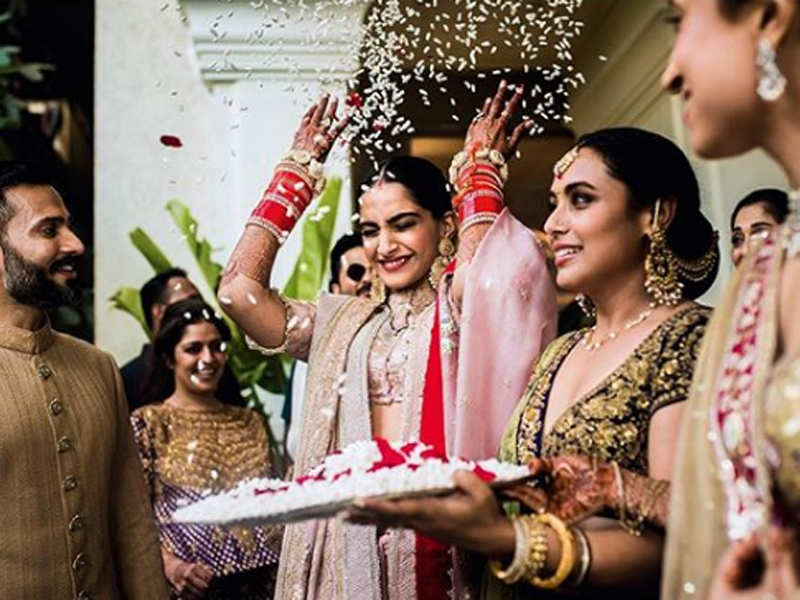 Image result for sonam kapoor wedding