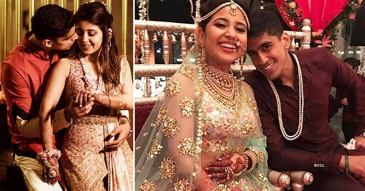 Inside pictures of actress Shweta Tripathi and rapper Chaitanya Sharma’s wedding