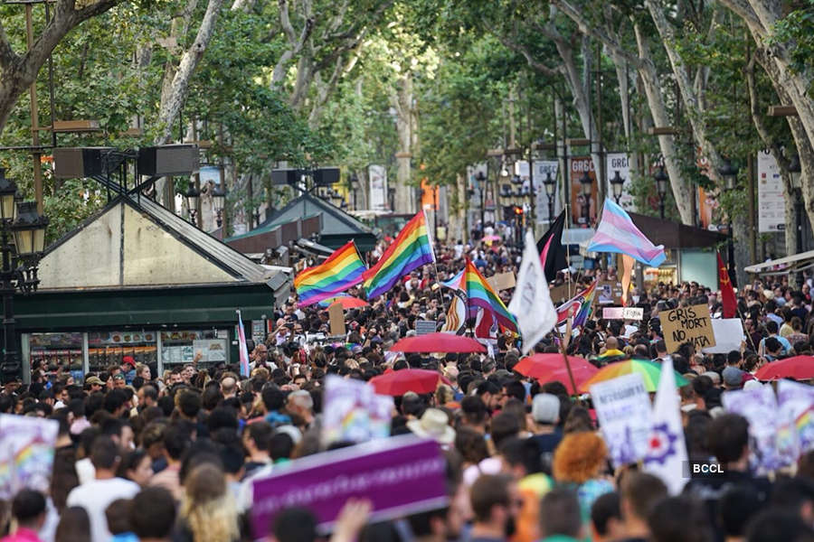 In pictures: Annual gay parade held in Spain