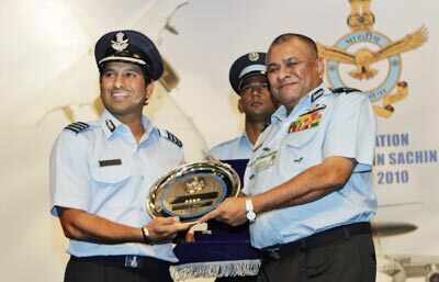 Group Captain Sachin Tendulkar 