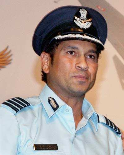 Group Captain Sachin Tendulkar 