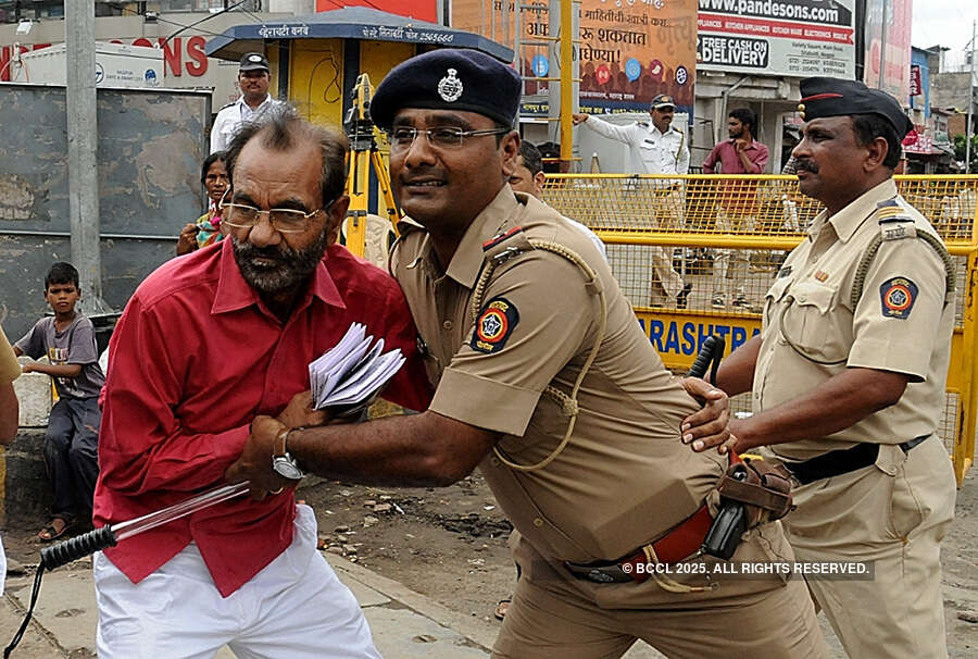 Protest held for Vidarbha statehood