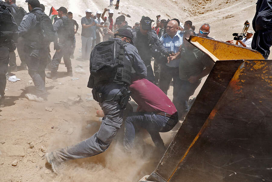 Protests erupt as Israel moves to demolish Palestinian village