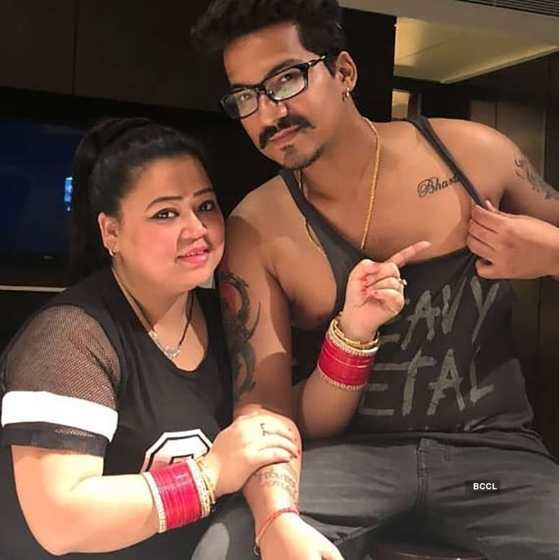 Haarsh Limbachiyaa gets wife Bharti Singh’s name tattooed on his chest