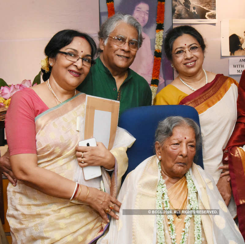 Amala Shankar's 100th birthday celebration