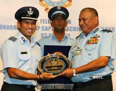 Group Captain Sachin Tendulkar 