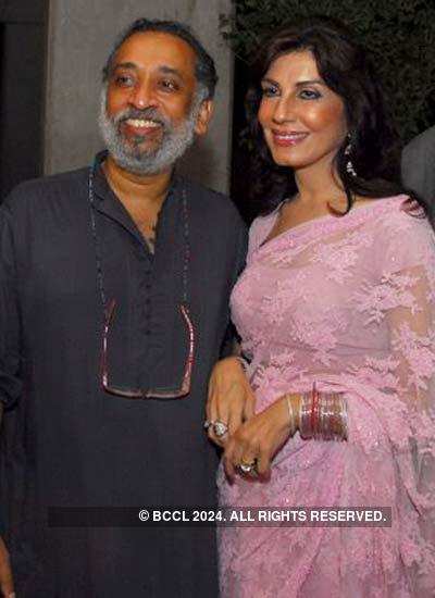 Naresh Trehan and his wife Madhu Trehan at Shashi Tharoor and Sunanda's ...