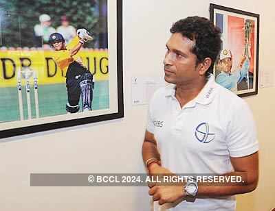 Launch: Sachin's photo exhibition
