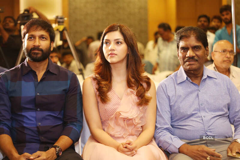 Tottempudi Gopichand, Mehreen Pirzada and  K. K. Radhamohan