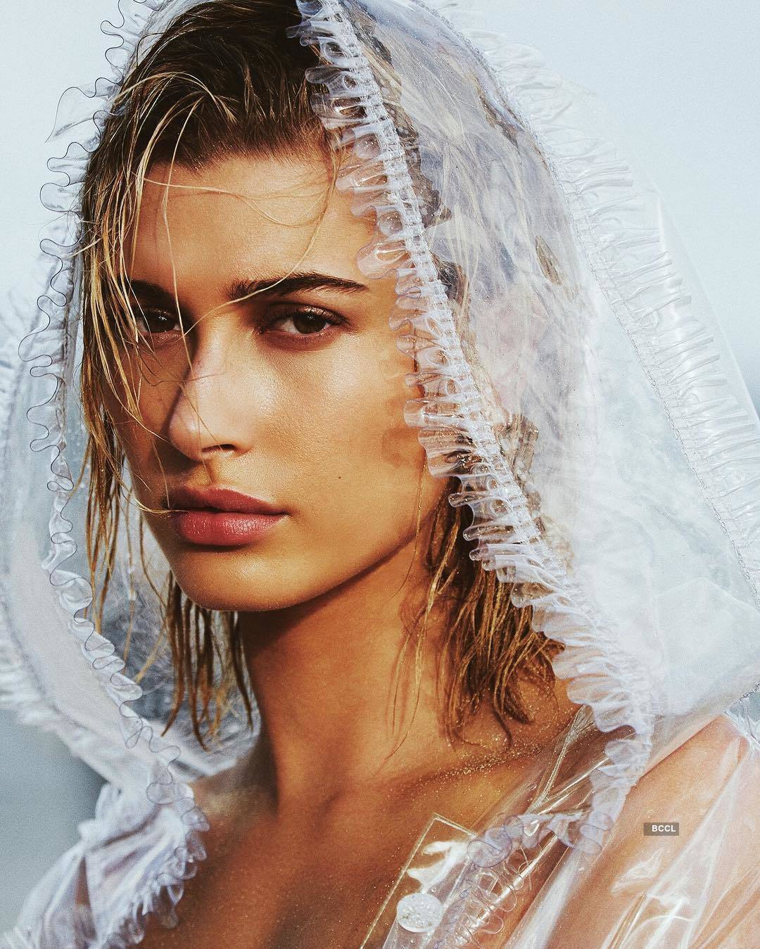 Hailey Bieber ups the glam quotient with her alluring pictures