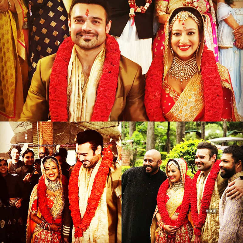 Inside pictures of Mithun Chakraborty’s son Mahaakshay’s wedding reception