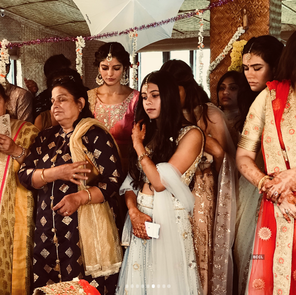 Inside pictures of Mithun Chakraborty’s son Mahaakshay’s wedding reception