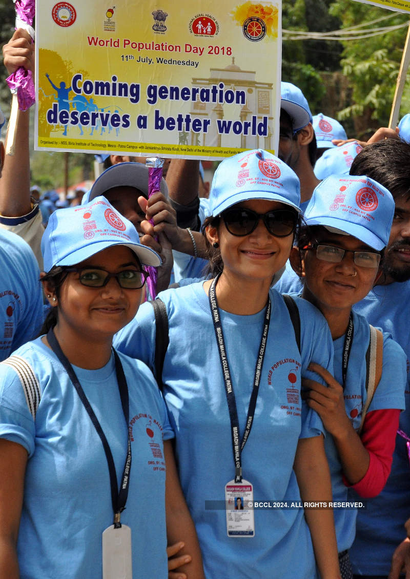 Awareness rally by students mark World Population Day