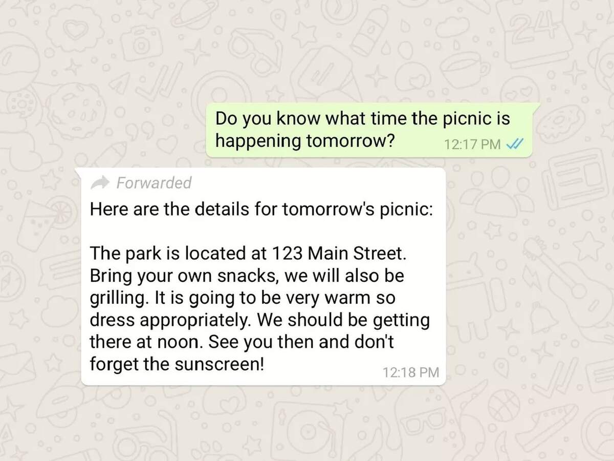 WhatsApp rolls out ‘forwarded’ label for messages
