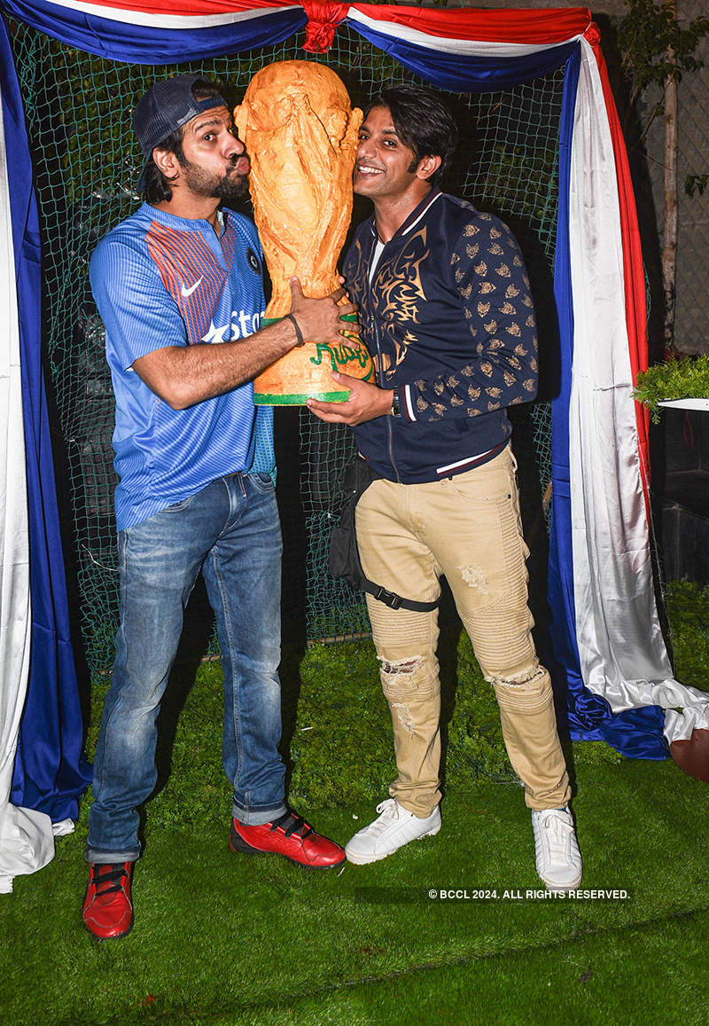 TV stars watch FIFA World Cup 2018 final