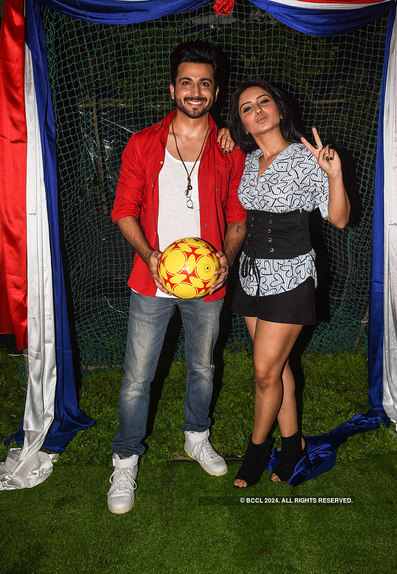 TV stars watch FIFA World Cup 2018 final