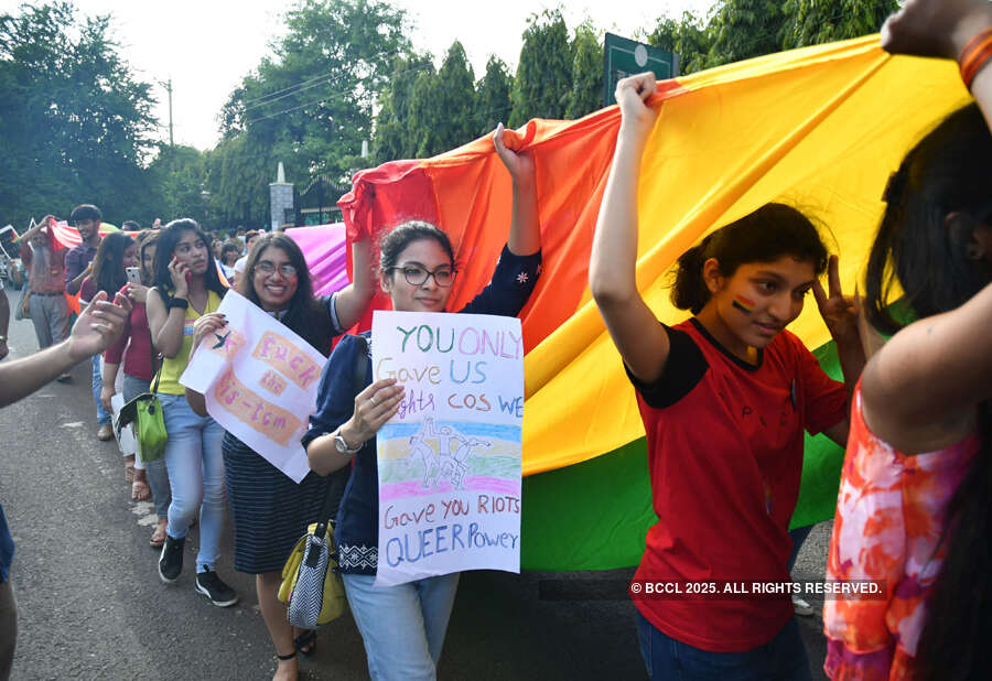 In pictures: Gay pride parade held in Bhopal