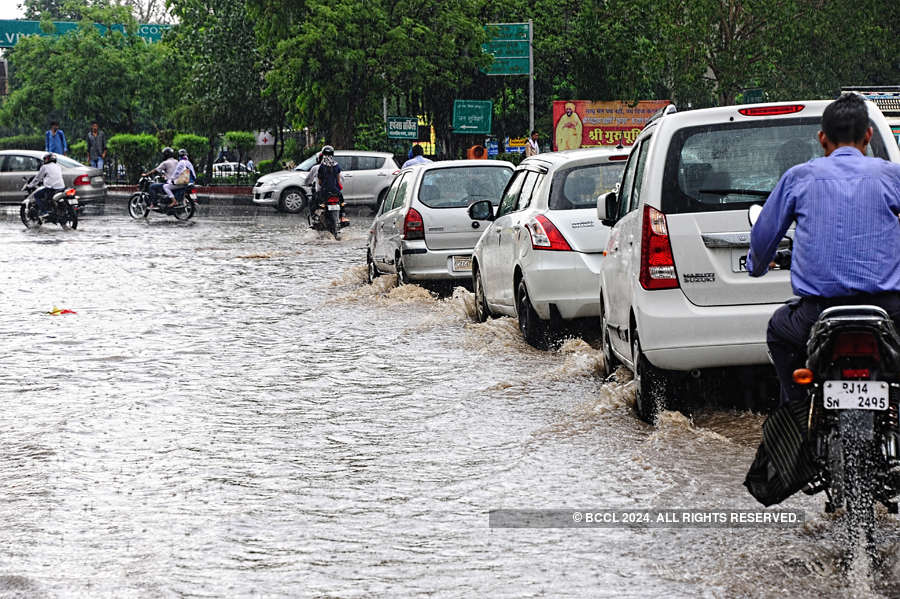 Incessant rains create flood-like situation in several parts of India