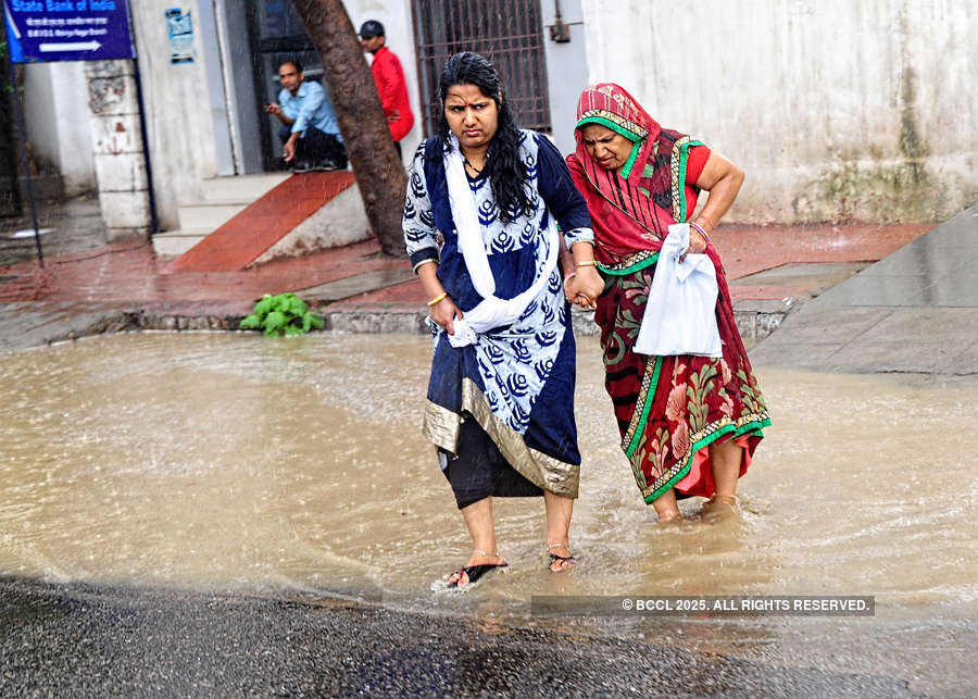 Incessant rains create flood-like situation in several parts of India