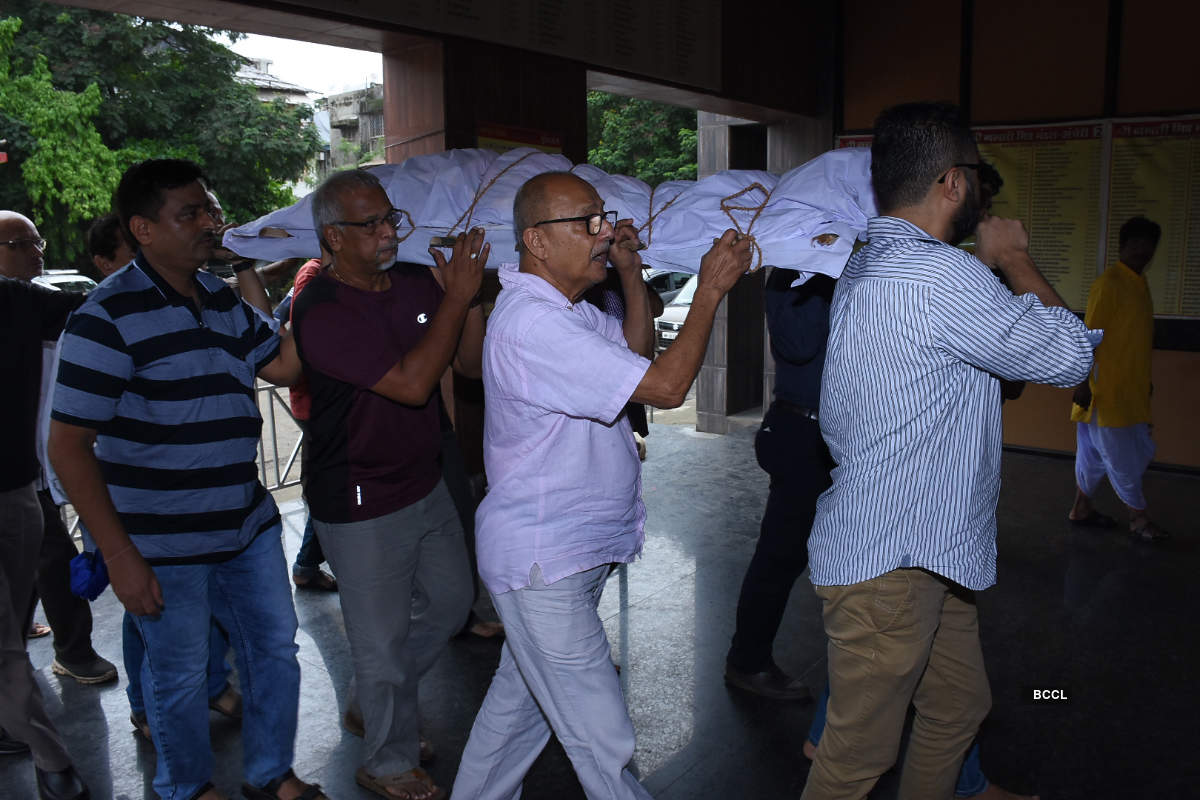 Veteran actress Rita Bhaduri's funeral