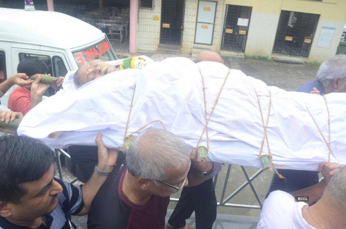 Veteran actress Rita Bhaduri's funeral