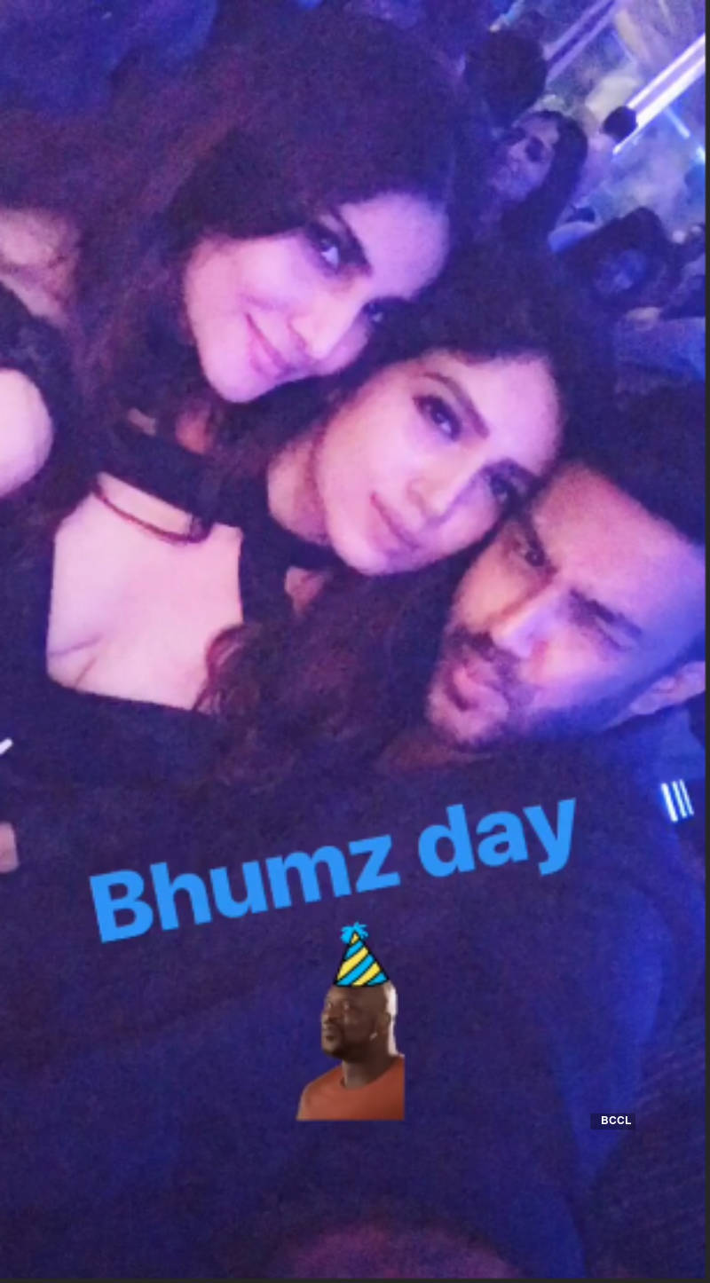 Bhumi Pednekar celebrates birthday with close friends in style, see pictures
