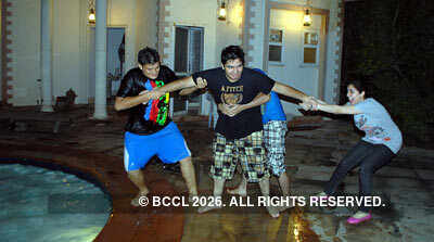 Shabaz Khan's b'day bash