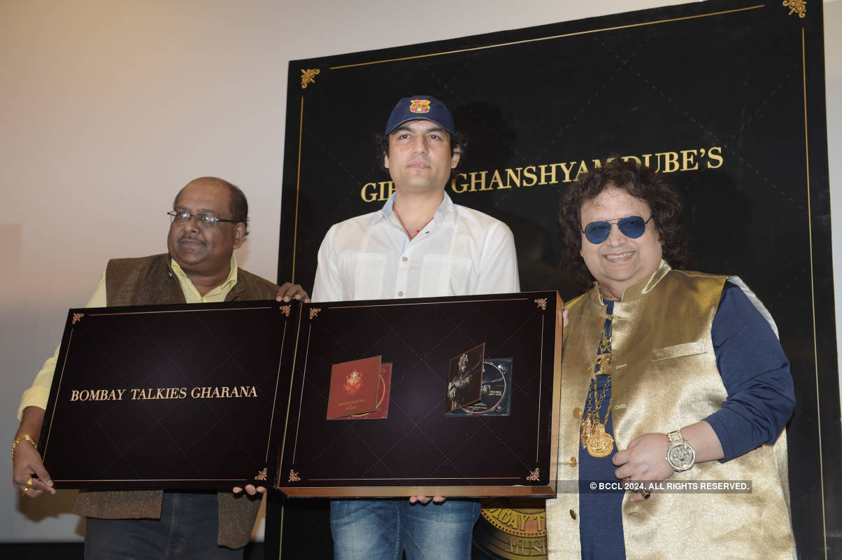 Bappi Lahiri attends the launch of Bombay Talkies