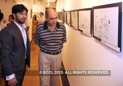 Manish Tripathi's exhibition